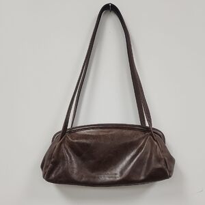 Elegant Derek Alexander Brown Leather Shoulder Bag